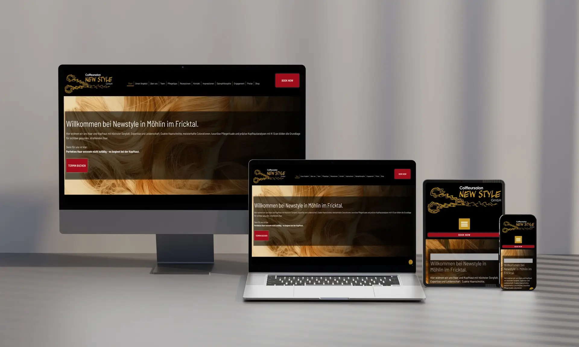 rohrer visual webdesign Hellikon Fricktal Aargau Schweiz responsive Webdesign UI